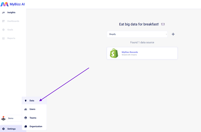 mybizz data source data